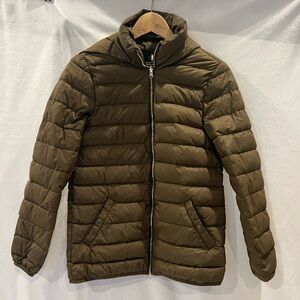 Zara Trafaluc Real Down Puffer Jacket